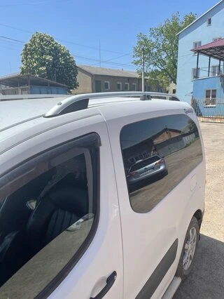 Рейлінги CROWN (сірий мат) для Peugeot Partner Tepee 2008-2018 рр