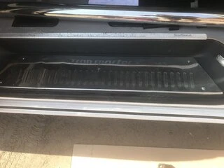 Накладки на внутрішні пороги (Carmos, сталь) 4 двері, без напису для Volkswagen T5 Transporter 2003-2010 рр