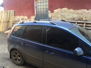 Рейлінги Хром Пластикові ніжки для Ford C-Max 2004-2010 рр