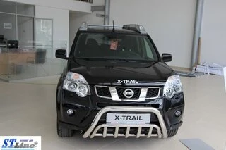 Передній захист WT002 (нерж) для Nissan X-trail T31 2007-2014рр