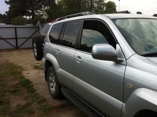 Зовнішня окантовка вікон (6 шт, нерж) Carmos - Турецька сталь для Toyota Land Cruiser Prado 120