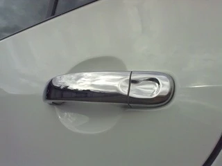 Накладки на ручки OmsaLine (2 шт., нерж) для Volkswagen EOS 2006-2011рр