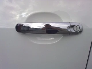 Накладки на ручки (4 шт, нерж) Carmos - Турецька сталь для Volkswagen Golf Plus