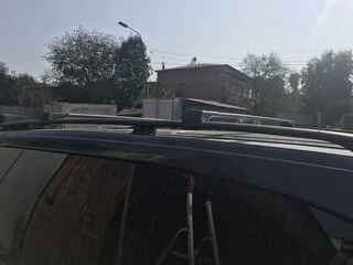 Перемички на рейлінги без ключа (2 шт) Чорний для Mercedes Vito W639 2004-2014 рр