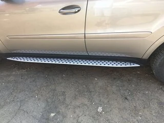 Бокові пороги OEM (2 шт., Алюміній) для Mercedes ML W164