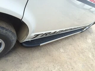 Бокові пороги Duru (2 шт., алюміній) Коротка база для Volkswagen T5 2010-2015 рр