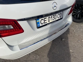 Накладка на задній бампер Carmos (SW, нерж) для Mercedes E-сlass W211 2002-2009 рр