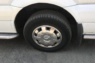 Ковпаки з нержавійки Пелюстки (1-катковий, 4 шт) для Volkswagen Crafter 2006-2016 рр