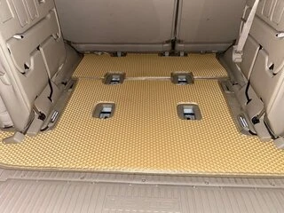 Килимок багажника 2 шт Бежевий (EVA, 7 місць) для Lexus LX470