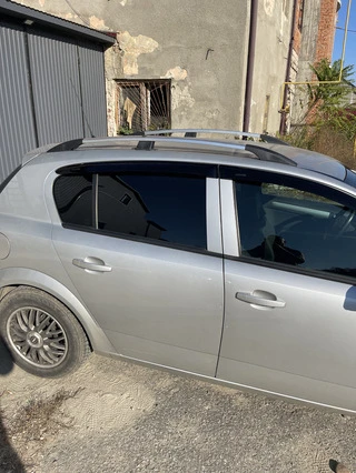 Рейлінги алюмінієві (HB, хром) для Opel Astra H 2004-2013 рр