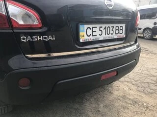 Накладка кромки кришки багажника (нерж.) OmsaLine - Італійська нержавійка для Nissan Qashqai 2010-2014рр