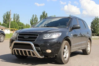 Кенгурятник WT002 (нерж.) для Hyundai Santa Fe 2 2006-2012 рр
