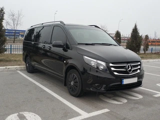 Накладки на решітку 2014-2020 (5 шт, нерж) Carmos - Турецька сталь для Mercedes Vito / V-class W447 2014- рр