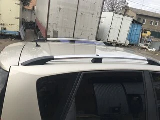 Рейлінги Хром (2 шт) Коротка база для Renault Scenic/Grand 2003-2009 рр