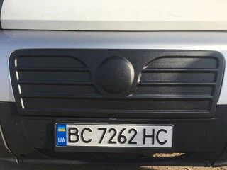 Зимова решітка (2006-2014) Глянцева для Fiat Ducato рр