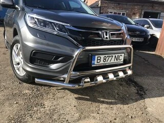 Передній захист WT003-ST-V2 (нерж.) для Honda CRV 2012-2016 рр