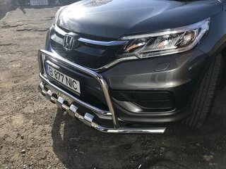 Передній захист WT003-ST-V2 (нерж.) для Honda CRV 2012-2016 рр