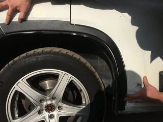 Накладки на арки (4 шт, чорні) ABS-Пластик (2006-2014) для Fiat Ducato рр