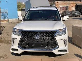 Передній бампер для 2008-2015 в стилі рестайлінгу (під фарбування) для Lexus LX570/450d