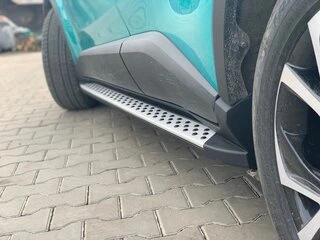 Бокові пороги Оригінал V1 (2 шт., алюм.) для Toyota C-HR 2016&ndash;2023 рр