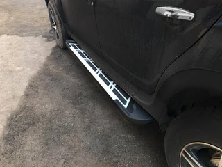 Бокові пороги Sunrise (2 шт., Алюміній) для Renault Duster 2008-2017 рр