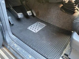 Килимки EVA (чорні) Короткий, 5 штук (передні та задні) для Nissan Patrol Y60 1988-1997 рр