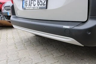 Накладка на задній бампер (ABS) для Citroen Berlingo/Multispace 2019- рр