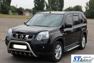 Передній захист WT003 (нерж) для Nissan X-trail T31 2007-2014рр