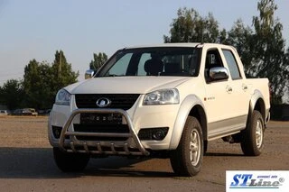 Кенгурятник WT003 (нерж.) для GreatWall Wingle 5