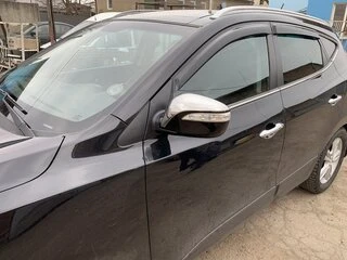 Накладки на дзеркала (2 шт, нерж.) для Hyundai IX-35 2010-2015 рр