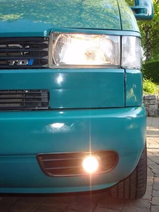 Протитуманки (з LED лампою) для Volkswagen T4 Caravelle/Multivan