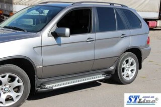 Задній захист Special (нерж) для BMW X5 E-53 1999-2006 рр