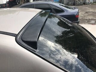 Задній козирок (ABS-пластик) Матова для Chevrolet Aveo T250 2005-2011 рр