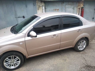 Накладки на ручки (4 шт) Omsa, італійська нержавійка для Chevrolet Aveo T250 2005-2011 рр