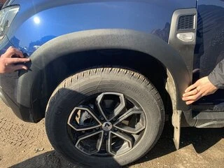 Розширювачі арок широкі (8 шт, ABS) EuroCap - Туреччина для Renault Duster 2018-2024 рр