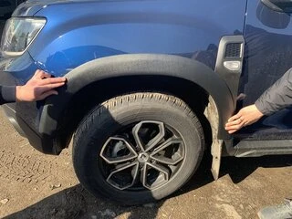 Розширювачі арок широкі (8 шт, ABS) EuroCap - Туреччина для Renault Duster 2018-2024 рр