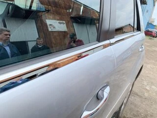Зовнішня окантовка вікон (4 шт, нерж) Carmos - Турецька сталь для Mercedes ML W164