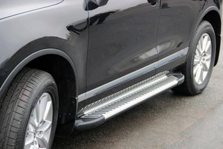 Бокові пороги Line (2 шт., алюміній) для Volkswagen Touareg 2010-2018 рр