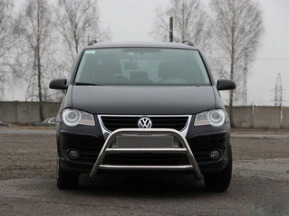 Кенгурятник WT022 (нерж) для Volkswagen Touran 2003-2010 рр