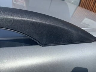 Рейлінги турецька дизайн (Хром, 2 шт) металеві ніжки для Toyota Land Cruiser Prado 150