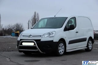 Кенгурятник WT022 (нерж.) для Peugeot Partner Tepee 2008-2018 рр