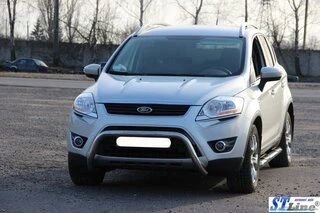 Кенгурятник WT007 (нерж.) для Ford Kuga 2008-2013 рр