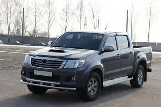 Передній захист ST014 (нерж.) для Toyota Hilux 2006-2015 рр