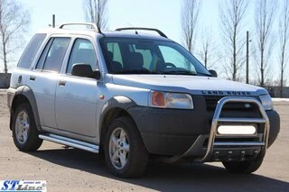 Кенгурятник QT007 (нерж.) для Land Rover Freelander I