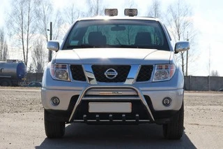 Кенгурятник WT003 (нерж) для Nissan Pathfinder R51 2005-2014рр