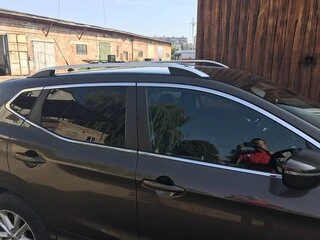 Рейлінги Skyport Grey для Nissan Qashqai 2014-2021 рр