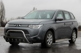 Кенгурятник WT004 (нерж.) для Mitsubishi Outlander 2012-2021 рр