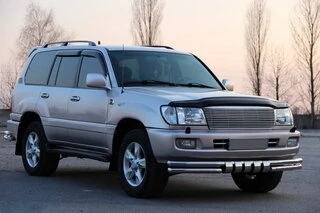 Передня дуга ST015 (нерж.) для Toyota Land Cruiser 100