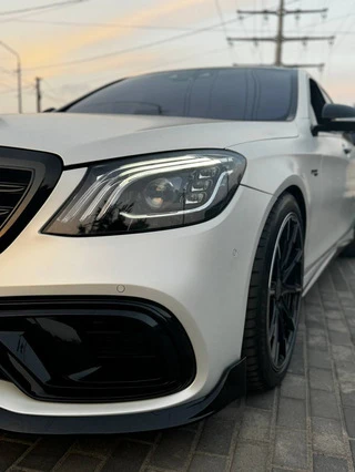 Рестайлінг передні фари з блоками (OEM) для Mercedes S-сlass W222