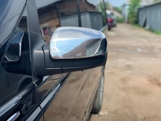 Накладки на дзеркала Vito 2010-2015 (2 шт) OmsaLine - Хромований пластик для Mercedes Vito W639 рр